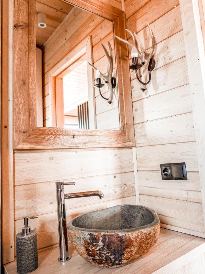 Osada Janosika Jacuzzi Drewniany Domek Na Odludziu Klikuszowa エクステリア 写真