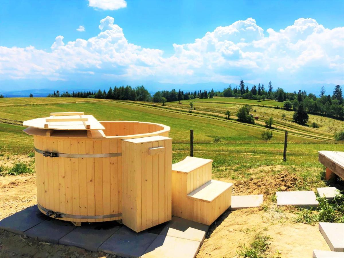 Osada Janosika Jacuzzi Drewniany Domek Na Odludziu Klikuszowa エクステリア 写真