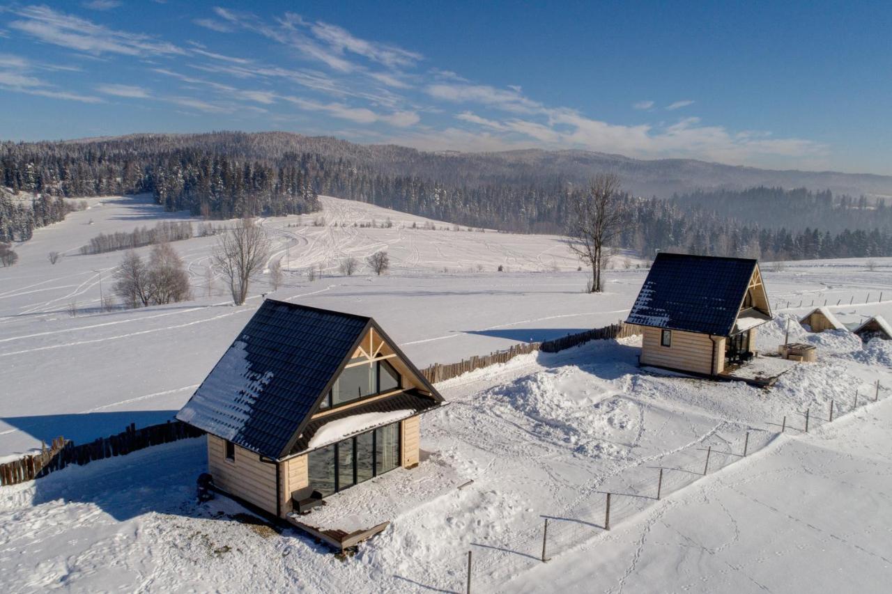 Osada Janosika Jacuzzi Drewniany Domek Na Odludziu Klikuszowa エクステリア 写真